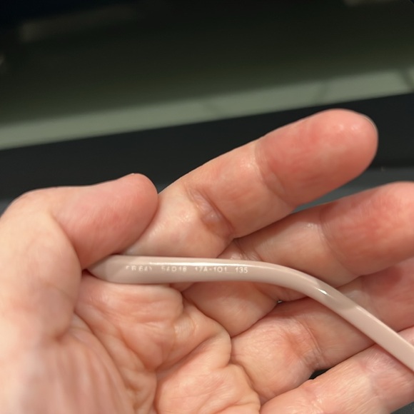 Preowned Prada Eyeglasses in color pink and gold tone. - Picture 14 of 14